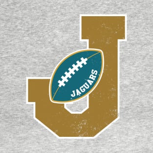 Big Bold Jacksonville Jaguars Monogram T-Shirt